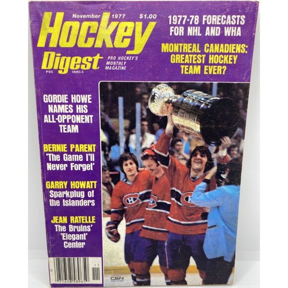8 Hockey Digest Magazines NHL 1977-1979 Clark Gillies Marcel Dionne Dave Schultz - Picture 8 of 16
